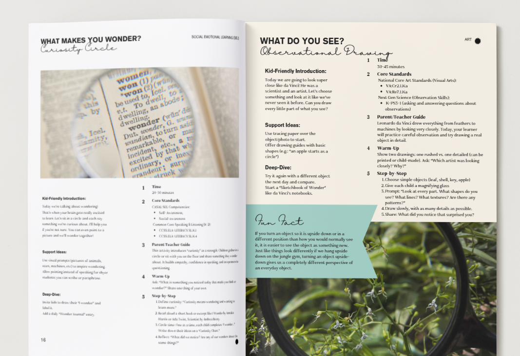 Free Wonderpath Lesson | Primary to High School Curriculum