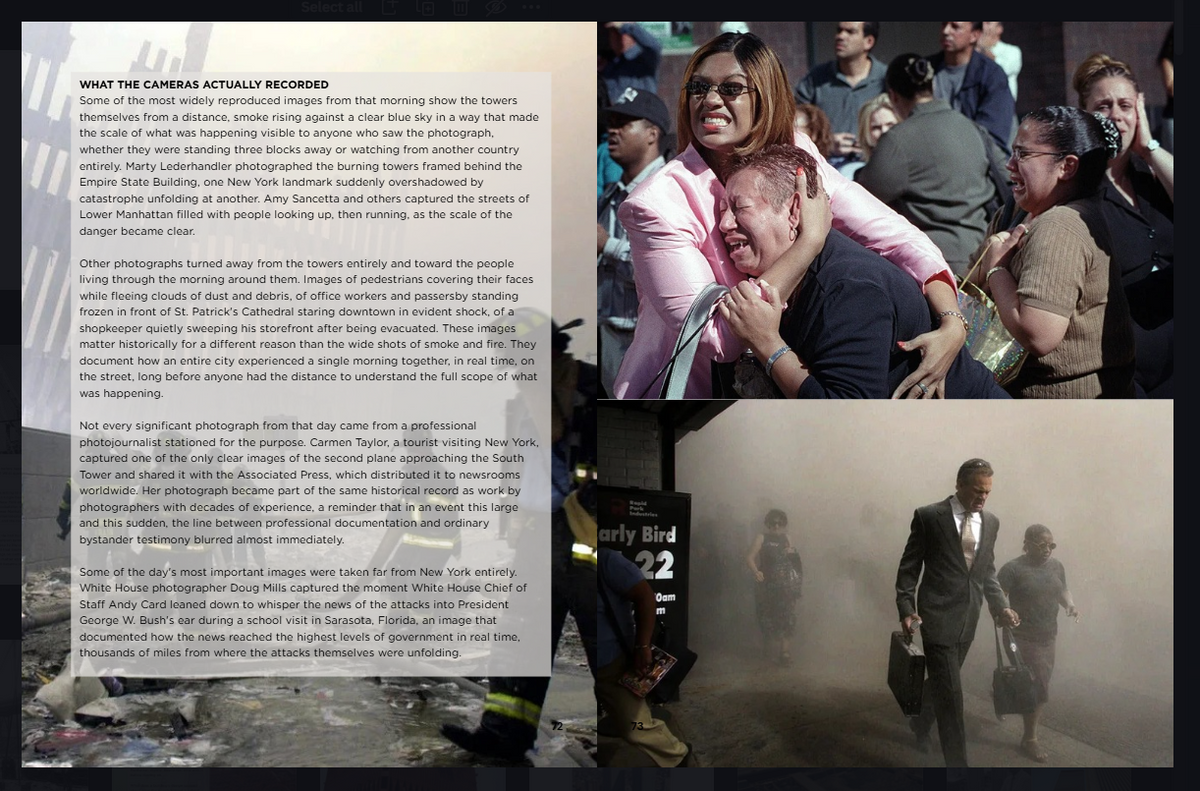 September 11: A Visual History